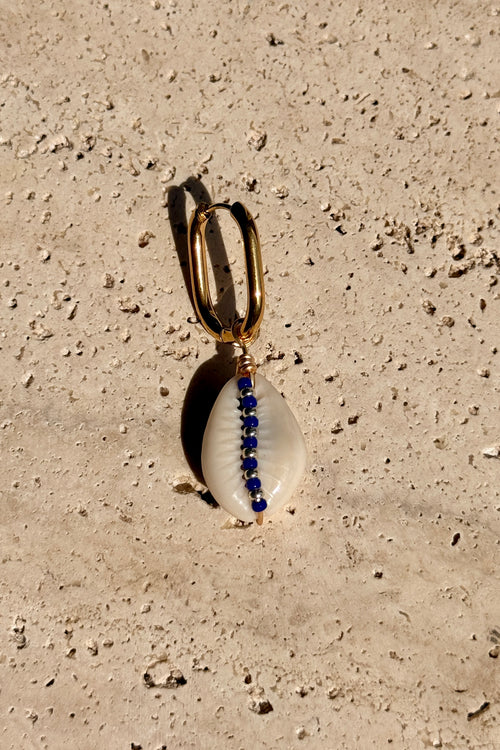 Boucle d'oreille Cauri